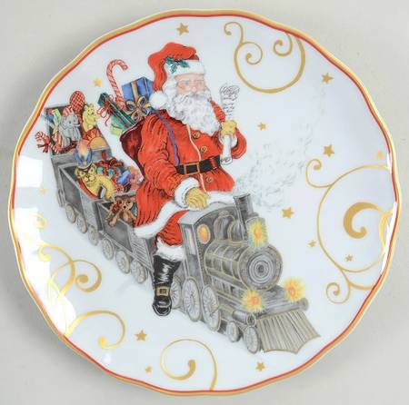 Twas the Night Before Christmas Appetizer Plate