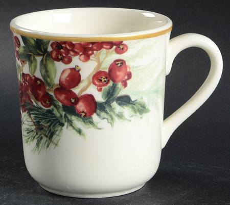 Botanical Wreath Mug by Williams-Sonoma