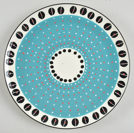 Potter's Workshop Dot Dinner Plate
