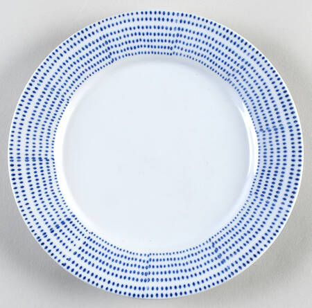 Dotted Salad Plate