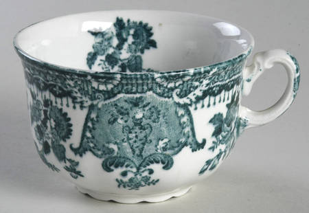 Raleigh Green (No Gold Accent) Flat Cup by Wedgwood