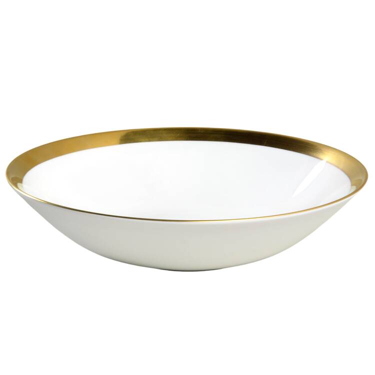 Jasper Conran Gold Coupe Cereal Bowl