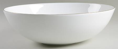 Jasper Conran Gold 12" Round Serving Bowl