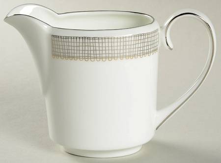 Gilded Weave Platinum Creamer