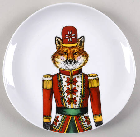 Dapper Animal Salad Plate