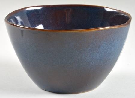 Organic Reactive Indigo Soup/Cereal Bowl