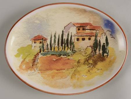 WSO132 8" Oval Plate