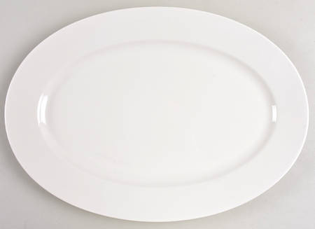 Vogue 14" Oval Serving Platter