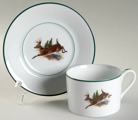 WDN7 Flat Cup & Saucer Set