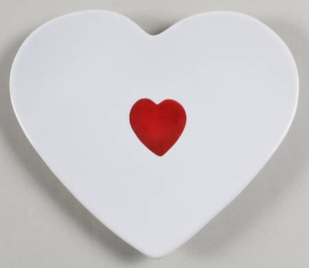 Valentine's Day Heart Shape Appetizer Plate