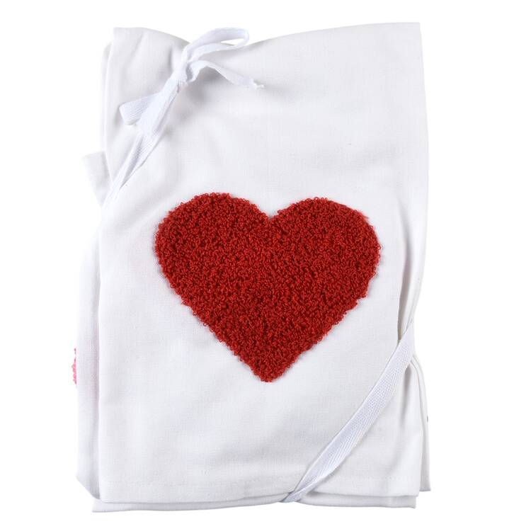 Valentine's Day Cloth Kitchen Towels - Set of 2