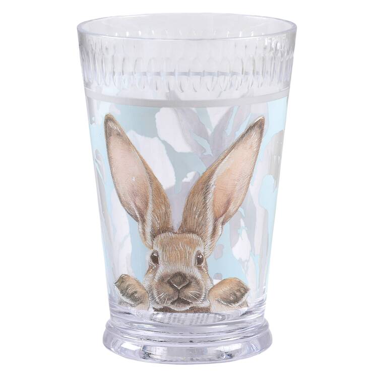 Damask Easter Bunny Plastic Child's Cup