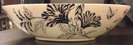 Jasper Conran Chinoiserie Blue 12" Oval Vegetable Bowl