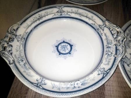 Havelock Blue Round Butter No Lid