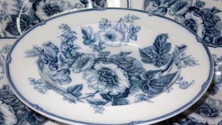 Hollyhock Blue by Wedgwood