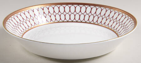 Renaissance Red 9" Individual Pasta Bowl by Wedgwood