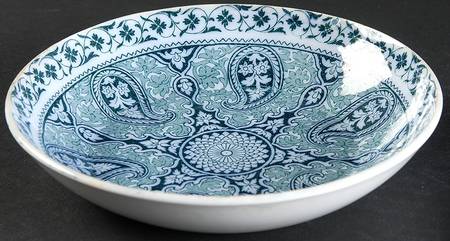 Indian Light Blue Coupe Cereal Bowl