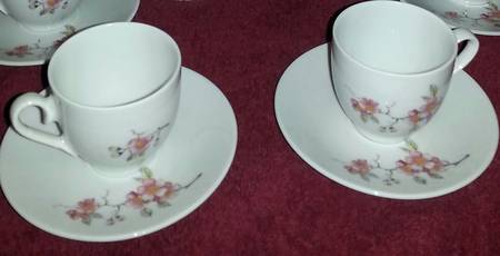 WIG1315 Footed Cup & Saucer Set