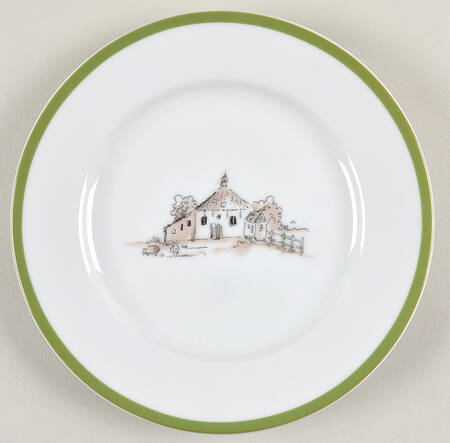 Les Fermiers Salad/Dessert Plate
