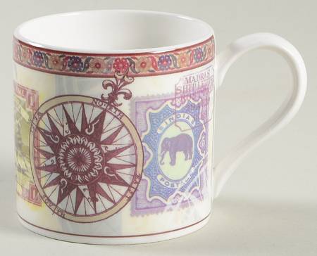India Stamps by Wedgwood