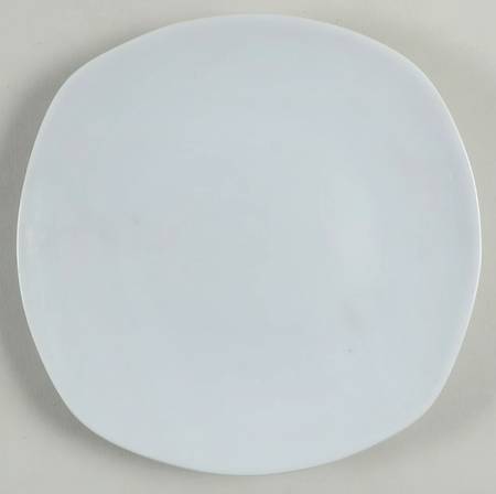 Geometry Square Salad Plate