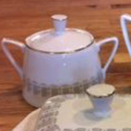 WAV95 Sugar Bowl & Lid