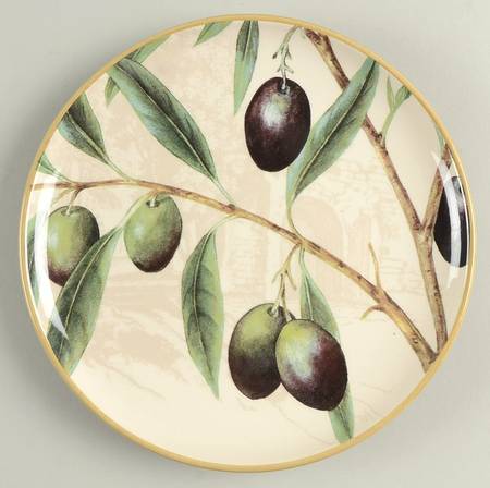 Harvest Botanical Salad Plate