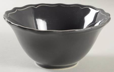 Alexia Charcoal Coupe Cereal Bowl