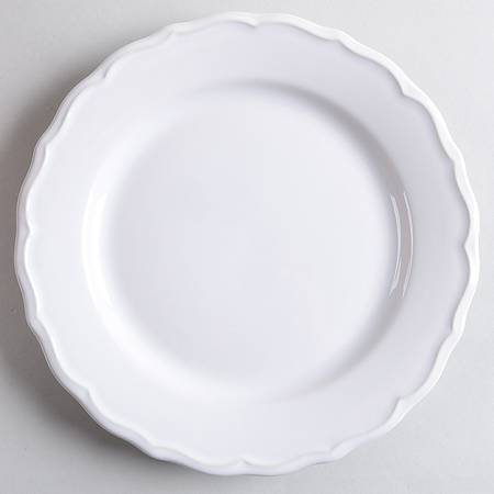 Alexia White Salad Plate
