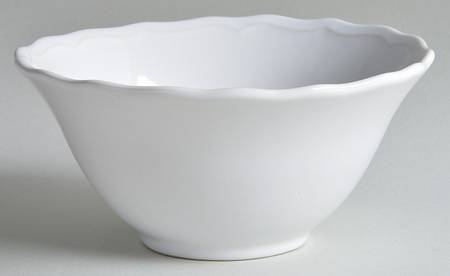 Alexia White Coupe Cereal Bowl