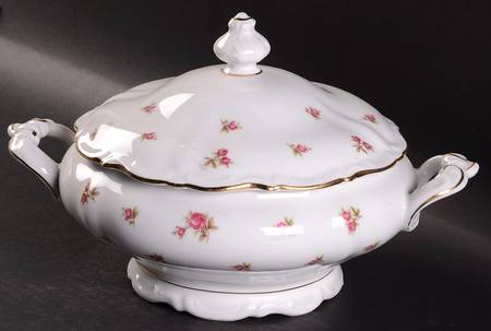 Chintz Round Covered Vegetable