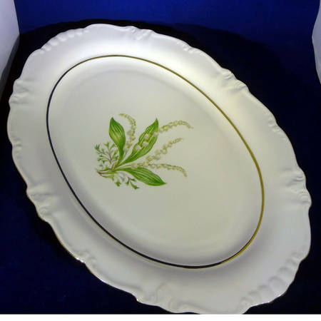 WIG1344 14" Oval Serving Platter