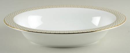 Lismore Diamond Cinnabar 9" Oval Vegetable Bowl