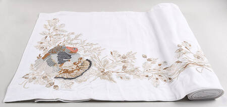 Plymouth 16" X 108" Cloth Table Runner