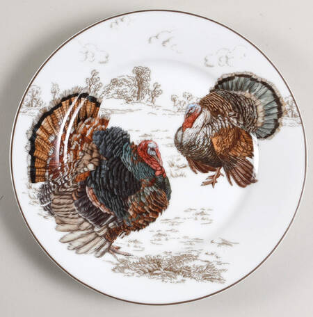 Plymouth Salad Plate