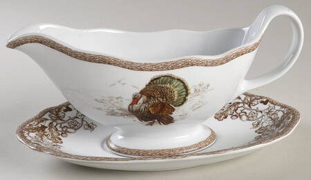 Plymouth Gravy Boat & Underplate