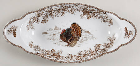 Plymouth 15" Fluted Oval Platter