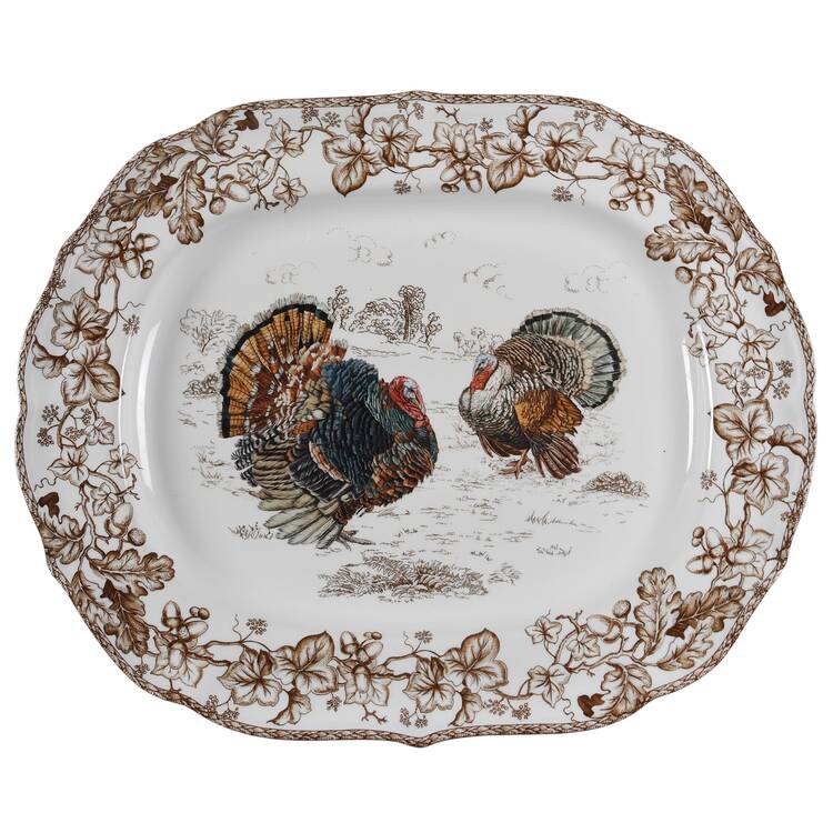 Plymouth 21" Oval Serving Platter