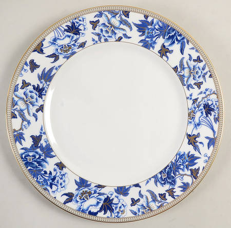 Hibiscus Accent Dinner Plate