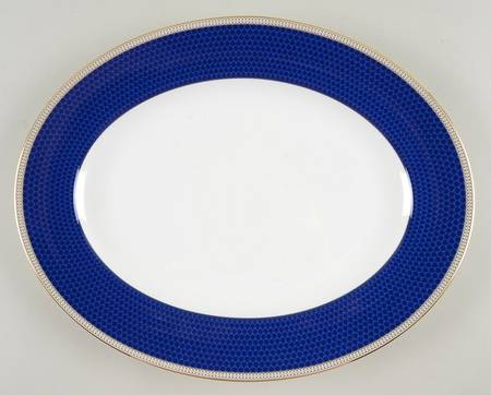 Hibiscus 13" Oval Serving Platter
