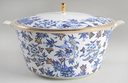 Hibiscus Tureen &  Lid