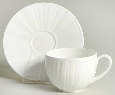 Vera Organza Flat Cup & Saucer Set