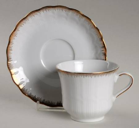 WIG1351 Flat Cup & Saucer Set