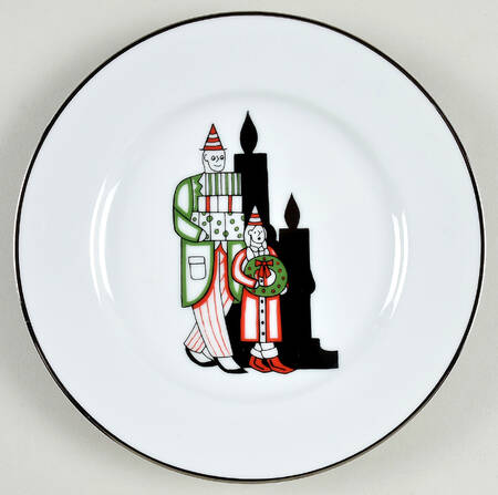 Vanity Fair Salad Plate