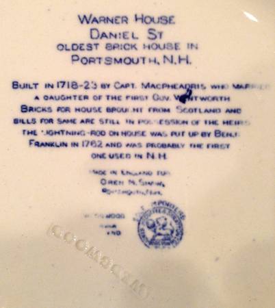 New Hampshire Historic Scenes by Wedgwood