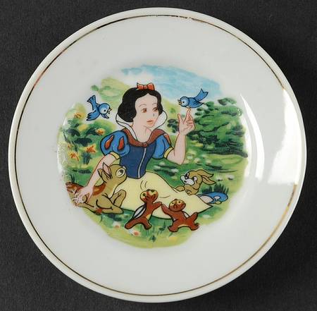 Snow White&The Seven Dwarfs Child's Plate