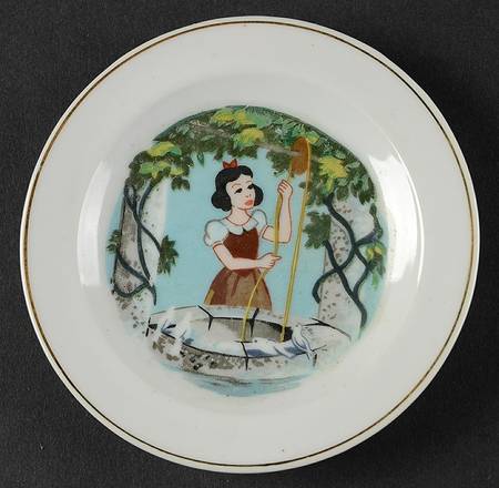 Snow White&The Seven Dwarfs Child's Plate
