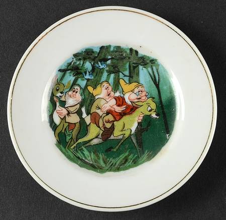 Snow White&The Seven Dwarfs Child's Plate