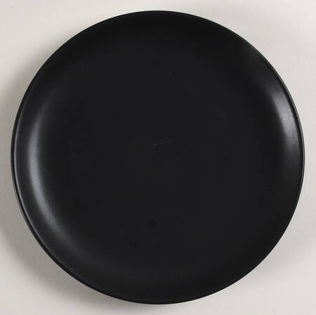 Hudson Black Luncheon Plate