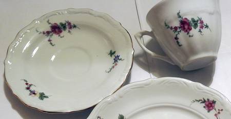 WLB116 Flat Cup & Saucer Set